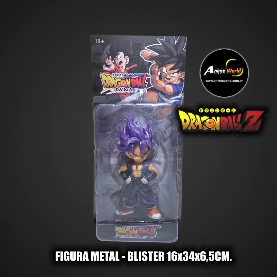 DRAGON BALL Z - BLISTER FIGURA METAL #4 (BLISTER 16x34x6,5CM) (F1068)