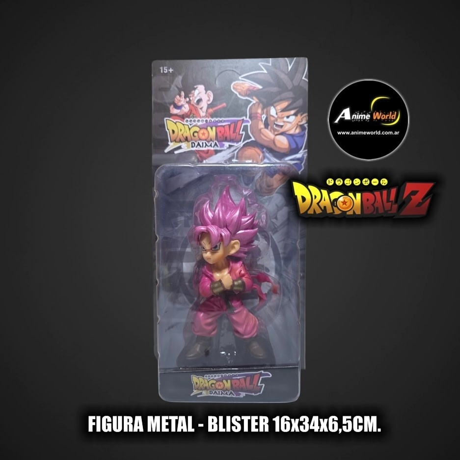 DRAGON BALL Z - BLISTER FIGURA METAL #5 (BLISTER 16x34x6,5CM) (F1069)