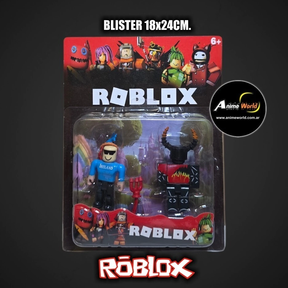 ROBLOX BLISTER x2 MODELO 3 BZ-12013 (BLISTER 18x24CM) (F1070)