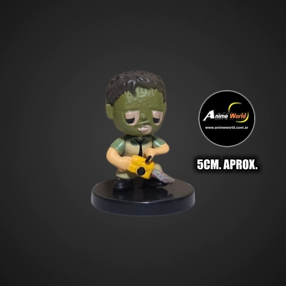 PELICULA TERROR LEATHERFACE #8 (5CM APROX) (F1088)