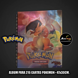 ALBUM PARA 216 CARTAS POKEMON #33 (47x30CM) (A0844)
