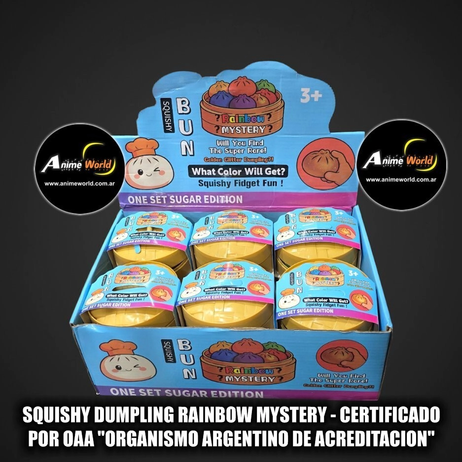 SQUISHY DUMPLING RAINBOW MYSTERY (CERTIFICADO POR OAA) (A0847)