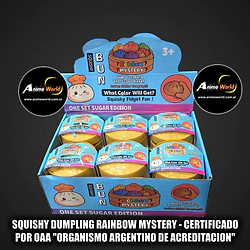 SQUISHY DUMPLING RAINBOW MYSTERY (CERTIFICADO POR OAA) (A0847)