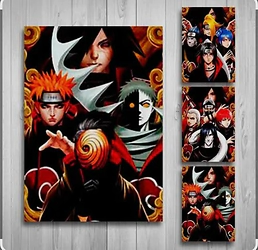 POSTER 3D NARUTO 3 DISE�OS EN 1 #2 (29,5x39,5CM) (A0853)