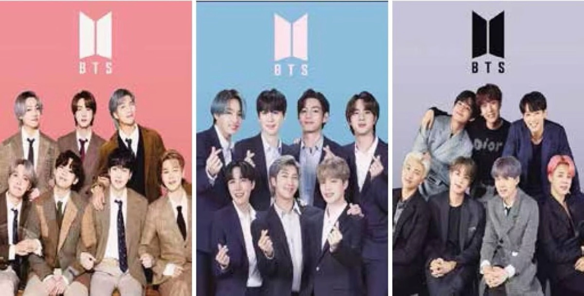 POSTER 3D BTS 3 DISE�OS EN 1 #4 (29,5x39,5CM) (A0858)