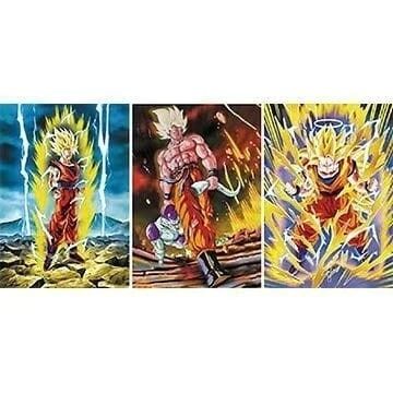 POSTER 3D DRAGON BALL Z 3 DISE�OS EN 1 #4 (29,5x39,5CM) (A0863)