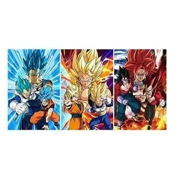 POSTER 3D DRAGON BALL Z 3 DISE�OS EN 1 #5 (29,5x39,5CM) (A0864)