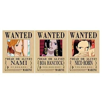 POSTER 3D ONE PIECE 3 DISE�OS EN 1 #1 (29,5x39,5CM) (A0867)