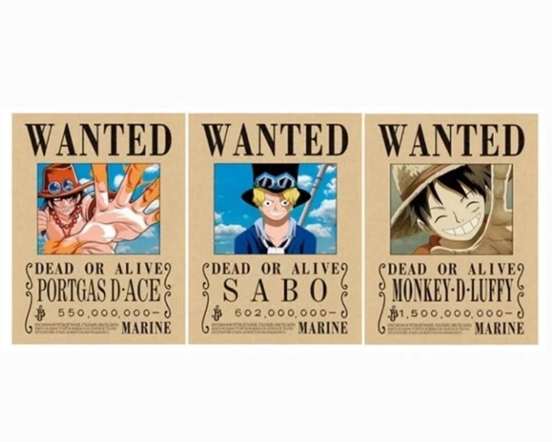 POSTER 3D ONE PIECE 3 DISE�OS EN 1 #3 (29,5x39,5CM) (A0869)