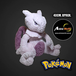 PELUCHE POKEMON IMPORTADO GRANDE - MEWTWO (40CM APROX) (P2187)