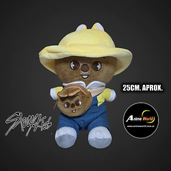 PELUCHE STRAY KIDS SKZOO JARDIN CON MONEDERO CARTERA #2 (25CM APROX) (P2190)