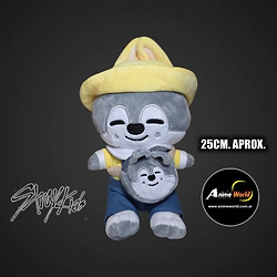 PELUCHE STRAY KIDS SKZOO JARDIN CON MONEDERO CARTERA #3 (25CM APROX) (P2191)