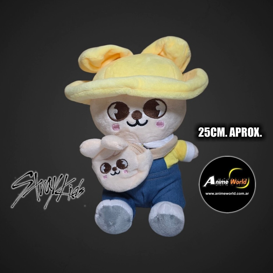 PELUCHE STRAY KIDS SKZOO JARDIN CON MONEDERO CARTERA #4 (25CM APROX) (P2192)