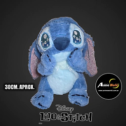 PELUCHE STITCH CON BRILLO GLITTER (30CM APROX) (P2203)