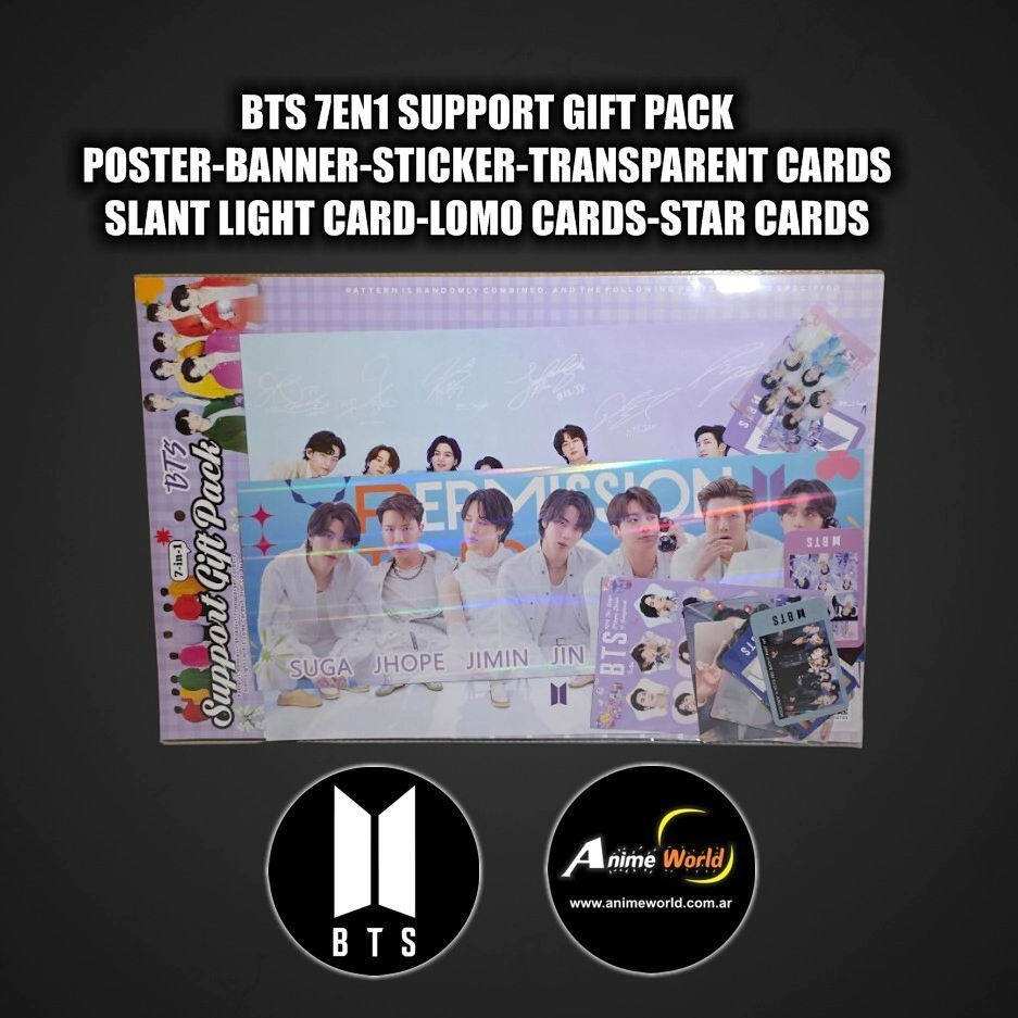 POSTER BTS 7EN1 SUPPORT GIFT PACK #1 (A0877)