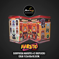 SORPRESA NARUTO LLAVERO #2 (REPLICA) (CAJA 11,5x18x10,5CM) (P2205)