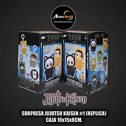 SORPRESA JUJUTSU KAISEN LLAVERO #1 (REPLICA) (CAJA 10x15x8CM) (P2206)