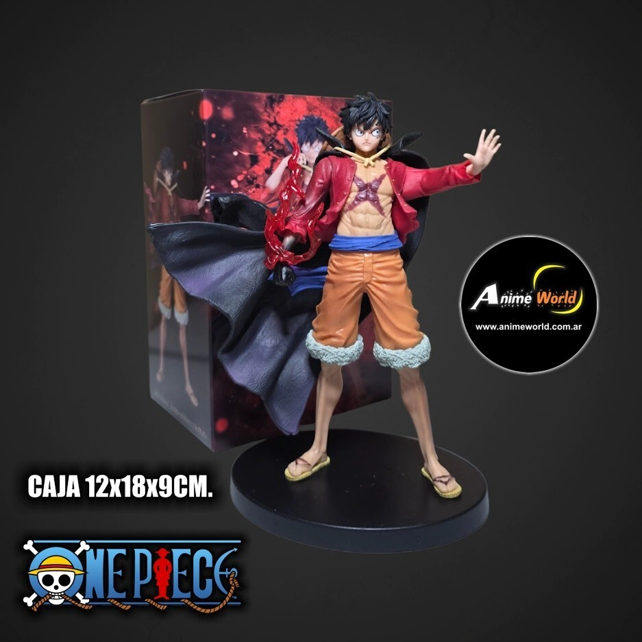 ONE PIECE FIGURA LUFFY MONKEY #1 (CAJA 12x18x9CM) FM-OPMDLUFFY (F1093)