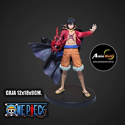 ONE PIECE FIGURA LUFFY MONKEY #1 (CAJA 12x18x9CM) FM-OPMDLUFFY (F1093)