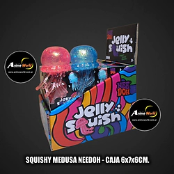 SQUISHY MEDUSA NEEDOH (CAJA 6x7x6CM) (A0888)