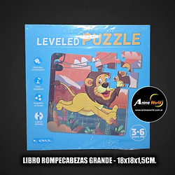 ROMPECABEZAS LIBRO GRANDE #1 (18x18x1,5CM) JC01 1103 (A0894)