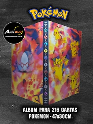 ALBUM PARA CARTAS POKEMON #41 x216 CARTAS (47x30CM) HOLOGRAFICO (A0900)