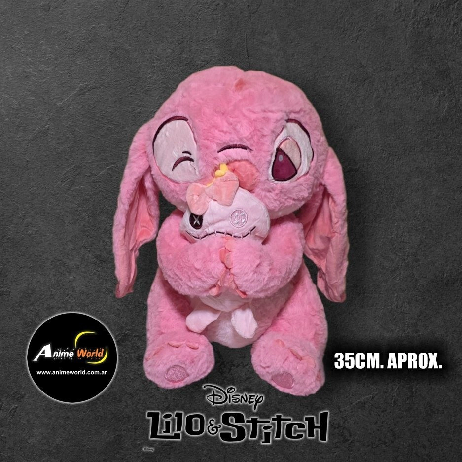 PELUCHE STITCH CON SCRUMP - ANGEL (35CM APROX) (P2209)