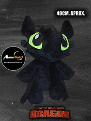 PELUCHE COMO ENTRENAR A TU DRAGON - CHIMUELO PARADO #1 (40CM APROX) 05013 (P2219)