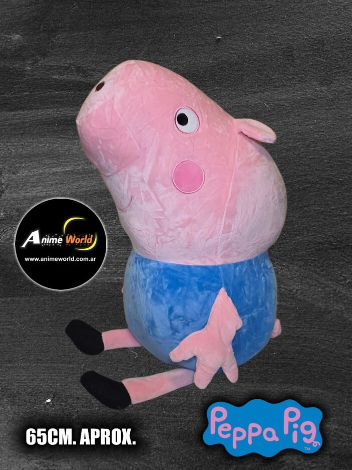 PELUCHE PEPPA PIG EXTRA GRANDE - GEORGE (65CM APROX) (P2223)