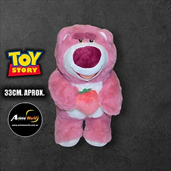 PELUCHE TOY STORY LOTSO CON FRUTILLA #1 (33CM APROX) (P2224)
