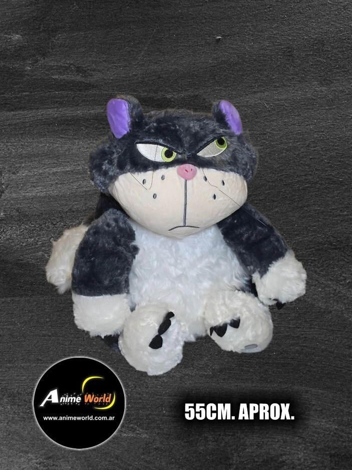 PELUCHE GATO LUCIFER GRANDE #1 (55CM APROX) (P2227)