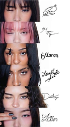 POSTER PLASTIFICADO #8 KATSEYE (40x22,5CM) (U0008)