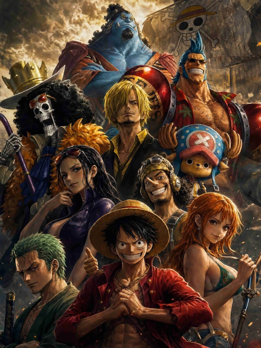 POSTER PLASTIFICADO #9 ONE PIECE (28x40CM) (U0009)