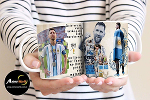 TAZA CERAMICA - MESSI DESPEDIDA #1 (T0294)