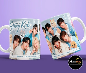 TAZA CERAMICA - STRAY KIDS #2 (T0301)