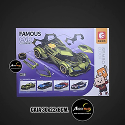 BLOQUE SEMBO FAMOUS CAR 714020 AUTO NA205217 (CAJA 30x22x6CM) (L1280)