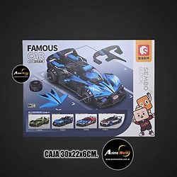 BLOQUE SEMBO FAMOUS CAR 714021 AUTO NA205217 (CAJA 30x22x6CM) (L1281)