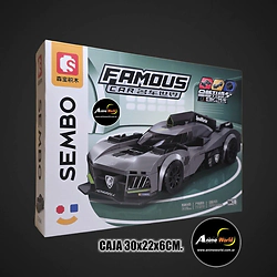 BLOQUE SEMBO FAMOUS CAR 714540 AUTO NA205218 (CAJA 30x22x6CM) (L1284)