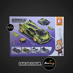 BLOQUE SEMBO FAMOUS CAR 714541 AUTO NA205218 (CAJA 30x22x6CM) (L1285)