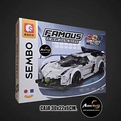 BLOQUE SEMBO FAMOUS CAR 714542 AUTO NA205218 (CAJA 30x22x6CM) (L1286)