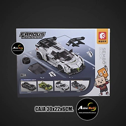 BLOQUE SEMBO FAMOUS CAR 714542 AUTO NA205218 (CAJA 30x22x6CM) (L1286)