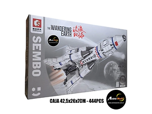 BLOQUE SEMBO THE WANDERING EARTH 107032 COHETE NA205139 (CAJA 42,5x26x7CM) (L1296)