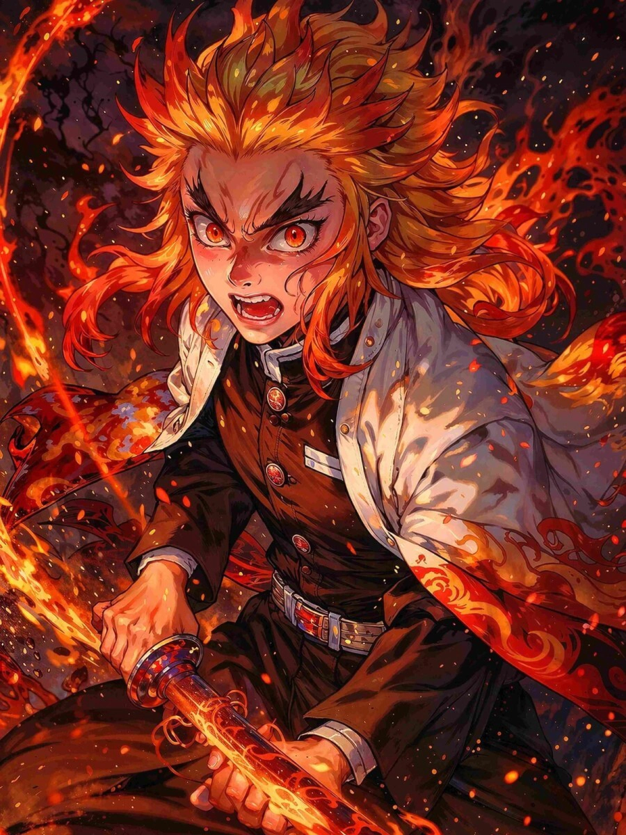 POSTER PLASTIFICADO #11 DEMON SLAYER (28x40CM) (U0011)