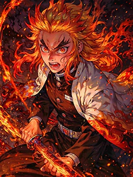 POSTER PLASTIFICADO #11 DEMON SLAYER (28x40CM) (U0011)