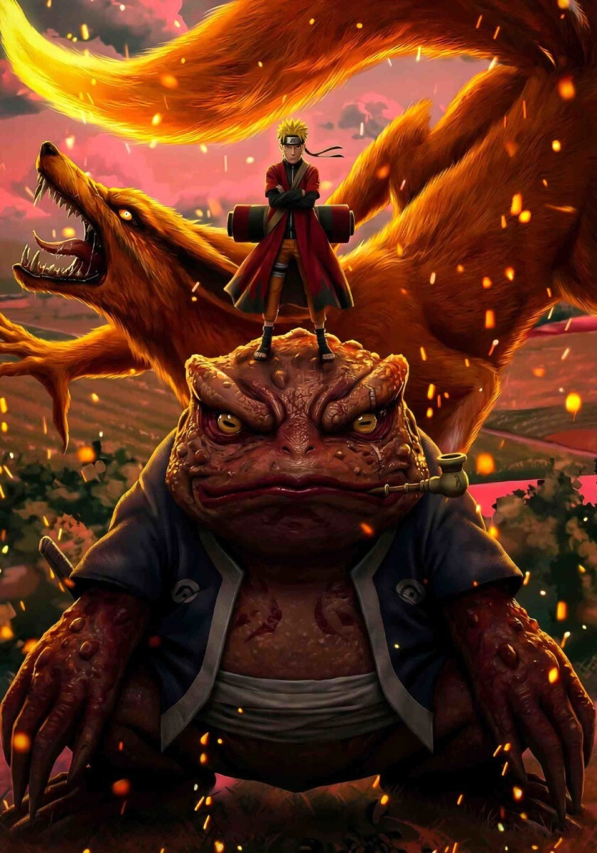 POSTER PLASTIFICADO #14 NARUTO (28x40CM) (U0014)