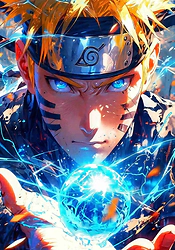 POSTER PLASTIFICADO #15 NARUTO (28x40CM) (U0015)