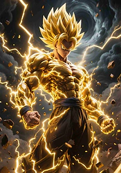POSTER PLASTIFICADO #19 DRAGON BALL Z (28x40CM) (U0019)