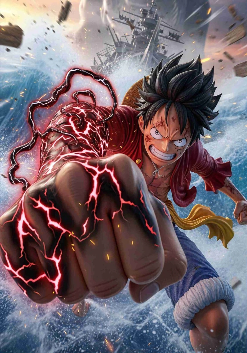 POSTER PLASTIFICADO #21 ONE PIECE (28x40CM) (U0021)
