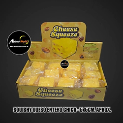SQUISHY QUESO ENTERO CHICO (5x5CM APROX) (A0910)
