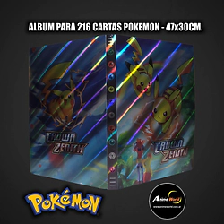 ALBUM PARA 216 CARTAS POKEMON #46 (47x30CM) (A0917)